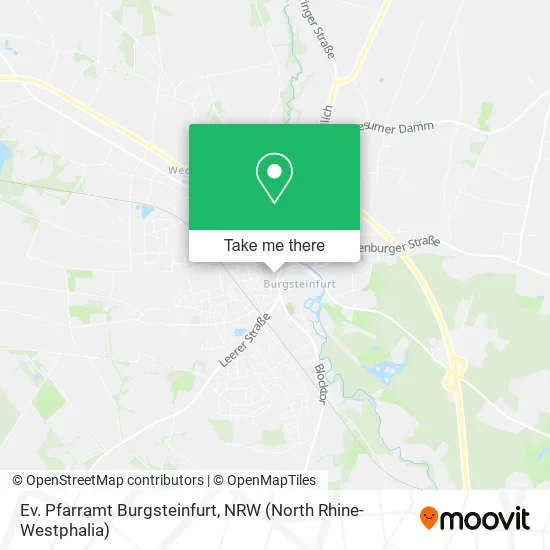 Карта Ev. Pfarramt Burgsteinfurt