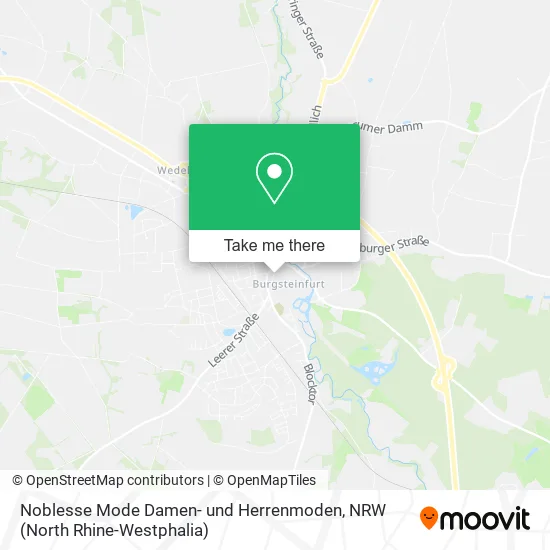 Карта Noblesse Mode Damen- und Herrenmoden