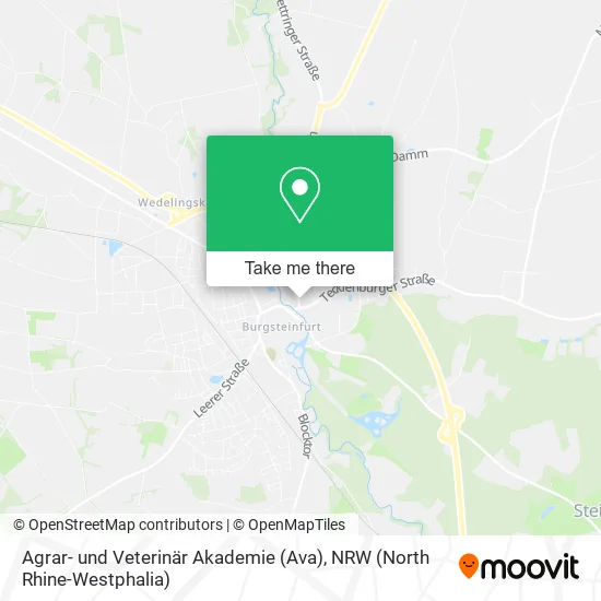 Карта Agrar- und Veterinär Akademie (Ava)