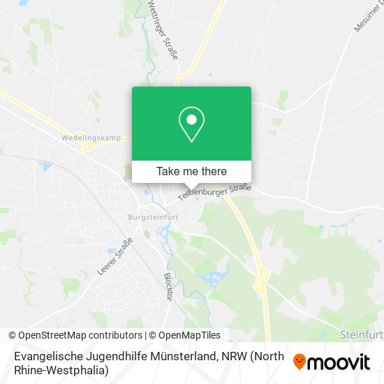 Evangelische Jugendhilfe Münsterland map