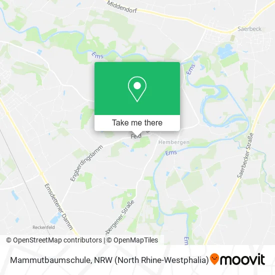 Карта Mammutbaumschule