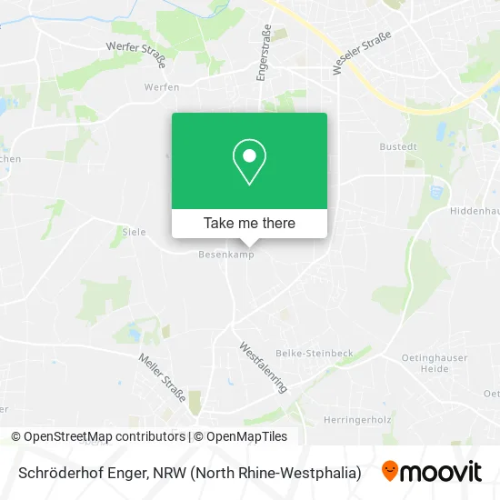 Карта Schröderhof Enger