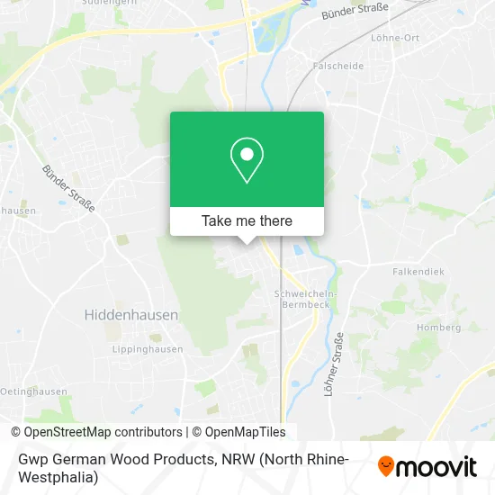 Gwp German Wood Products map