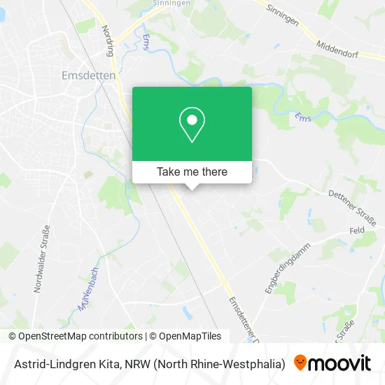 Astrid-Lindgren Kita map