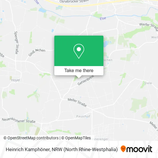 Карта Heinrich Kamphöner