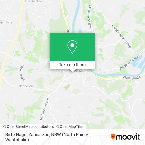 Карта Birte Nagel Zahnärztin