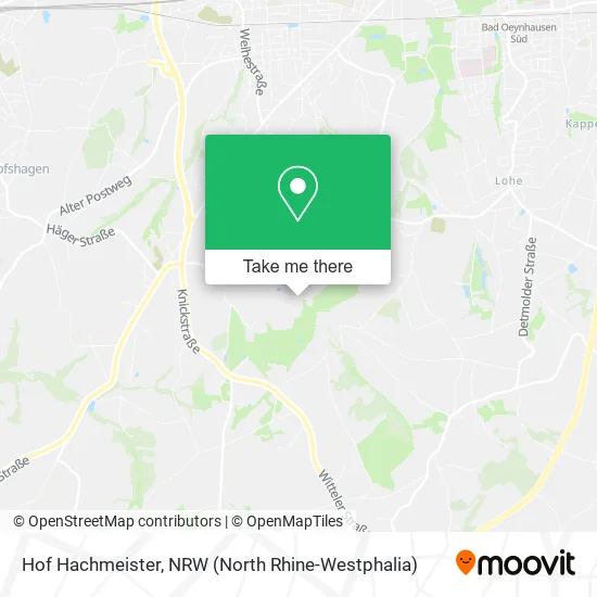 Карта Hof Hachmeister