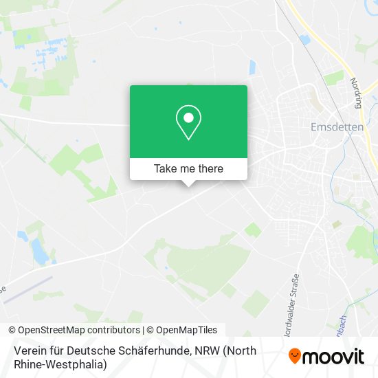 Verein für Deutsche Schäferhunde map