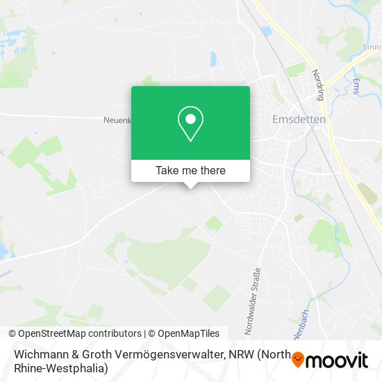 Wichmann & Groth Vermögensverwalter map