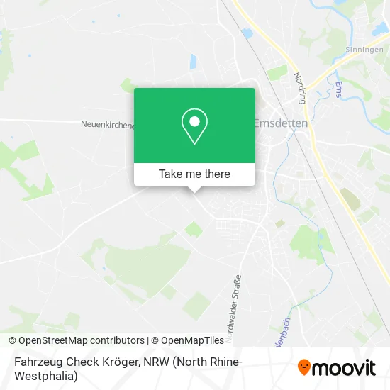 Карта Fahrzeug Check Kröger