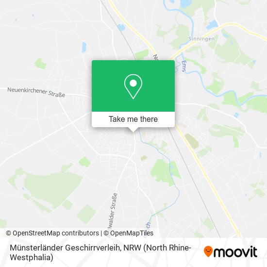 Münsterländer Geschirrverleih map