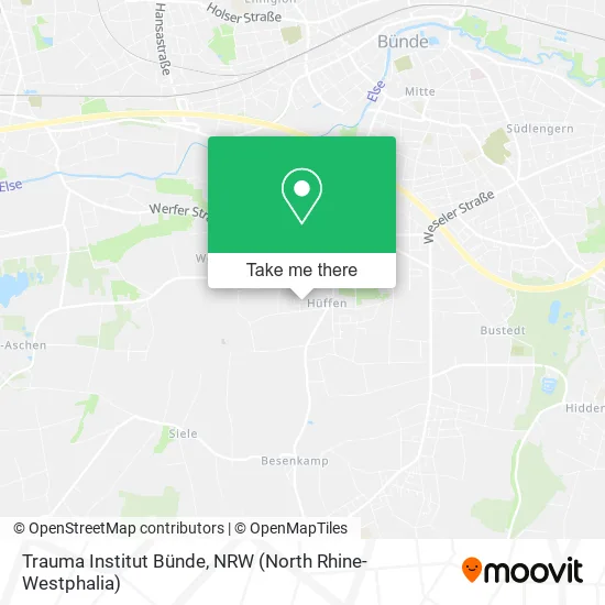 Карта Trauma Institut Bünde