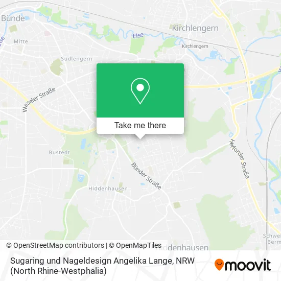 Карта Sugaring und Nageldesign Angelika Lange