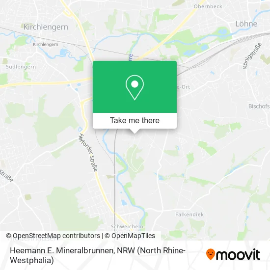 Карта Heemann E. Mineralbrunnen