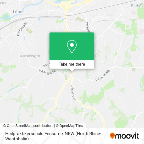 Карта Heilpraktikerschule Fensome
