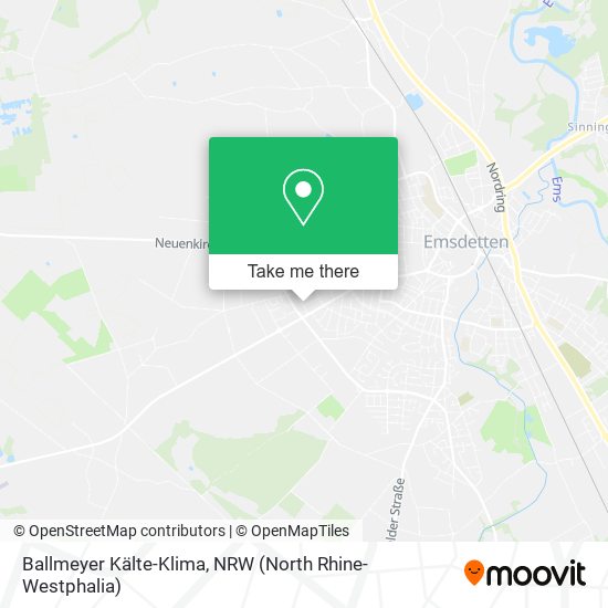 Ballmeyer Kälte-Klima map