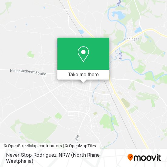 Never-Stop-Rodriguez map
