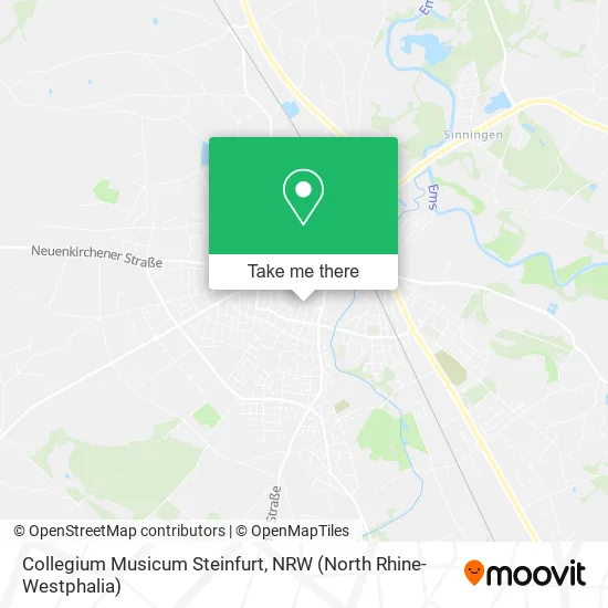 Карта Collegium Musicum Steinfurt