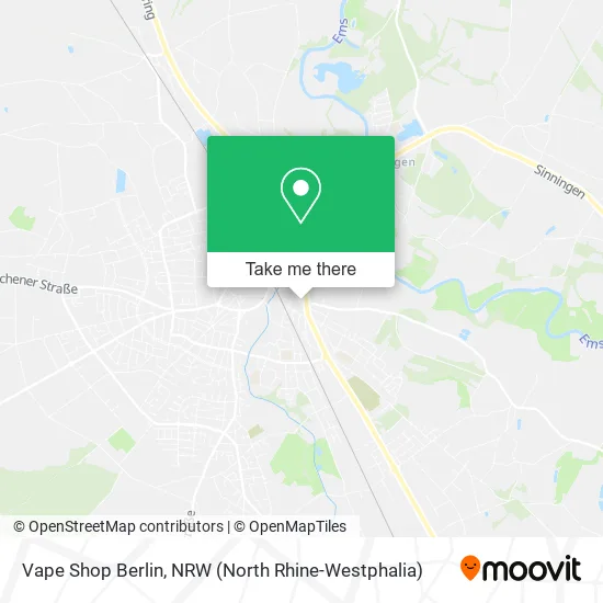 Карта Vape Shop Berlin
