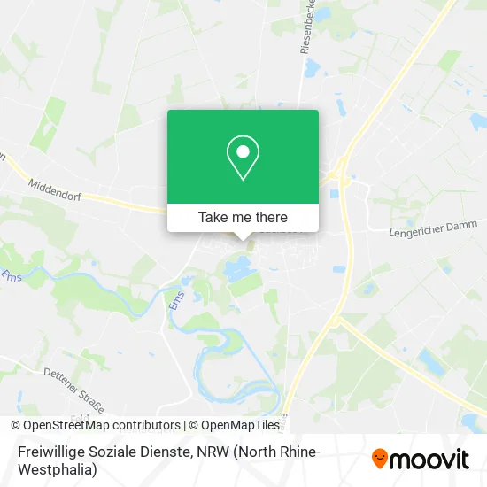 Карта Freiwillige Soziale Dienste