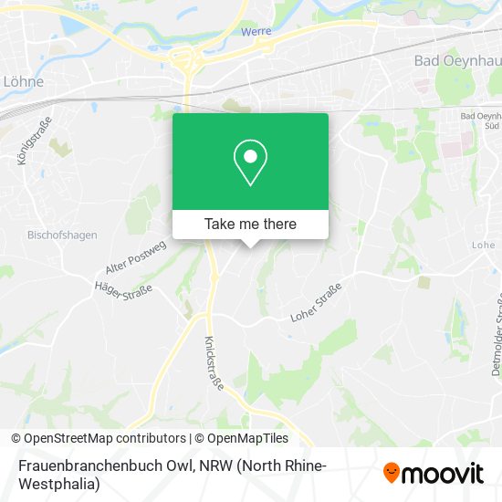 Frauenbranchenbuch Owl map