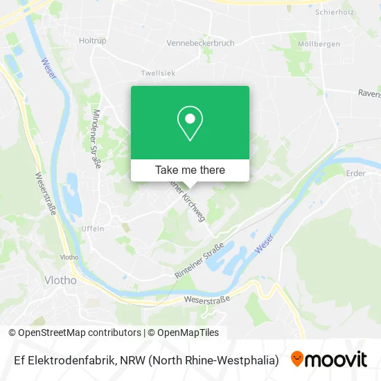 Карта Ef Elektrodenfabrik