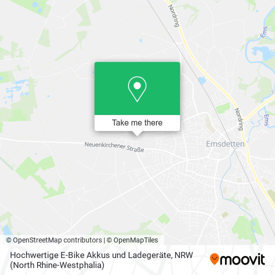 Hochwertige E-Bike Akkus und Ladegeräte map