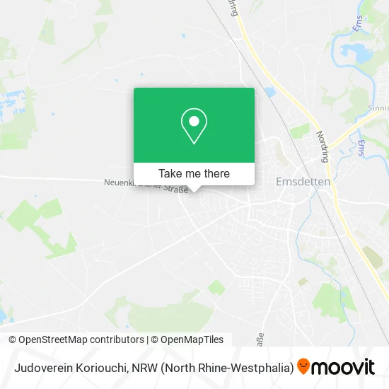 Карта Judoverein Koriouchi