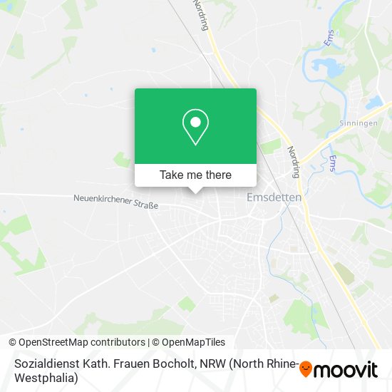 Sozialdienst Kath. Frauen Bocholt map