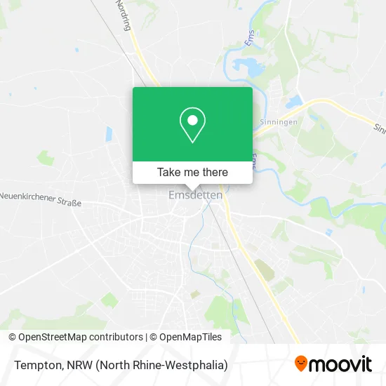 Карта Tempton