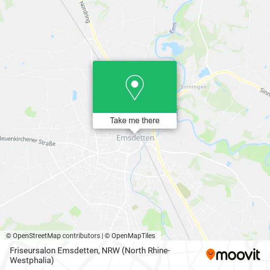 Карта Friseursalon Emsdetten