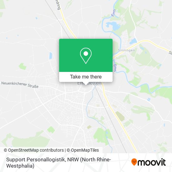Support Personallogistik map