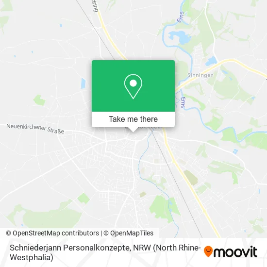 Schniederjann Personalkonzepte map