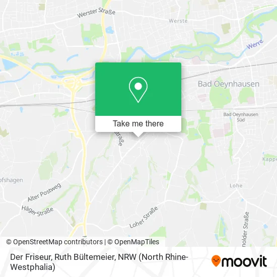 Карта Der Friseur, Ruth Bültemeier