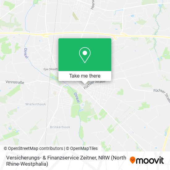 Versicherungs- & Finanzservice Zeitner map