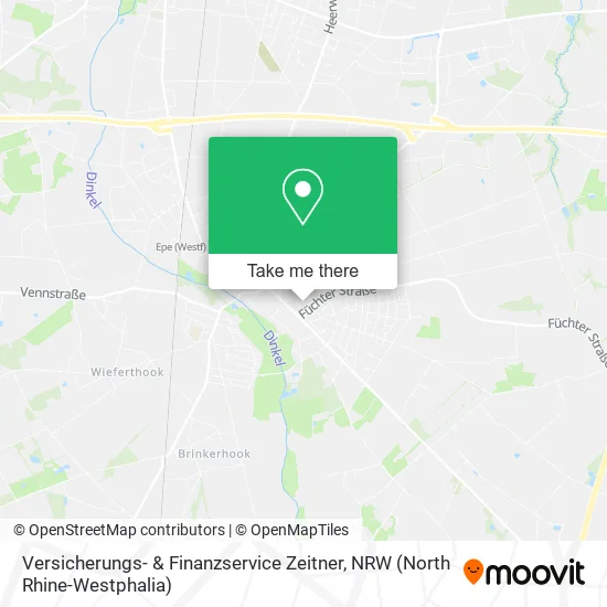 Карта Versicherungs- & Finanzservice Zeitner