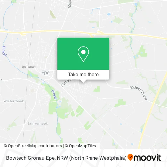 Карта Bowtech Gronau-Epe