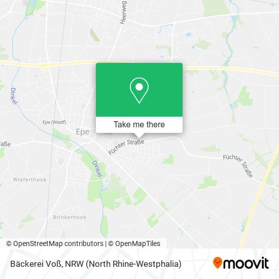 Bäckerei Voß map