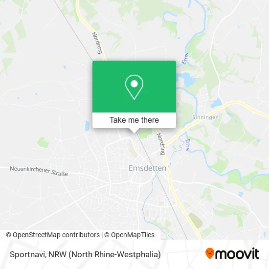 Карта Sportnavi