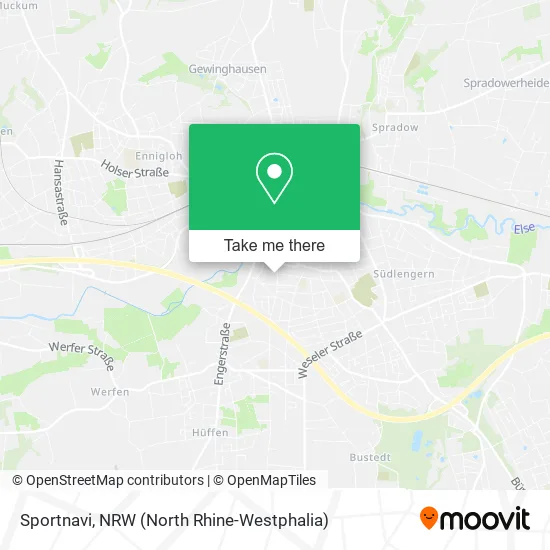 Sportnavi map
