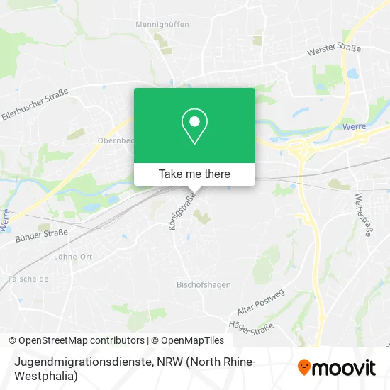 Карта Jugendmigrationsdienste