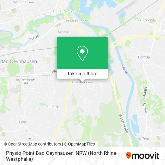 Карта Physio Point Bad Oeynhausen