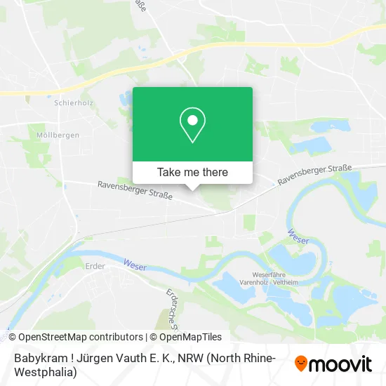 Карта Babykram ! Jürgen Vauth E. K.