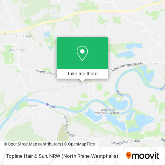 Карта Topline Hair & Sun