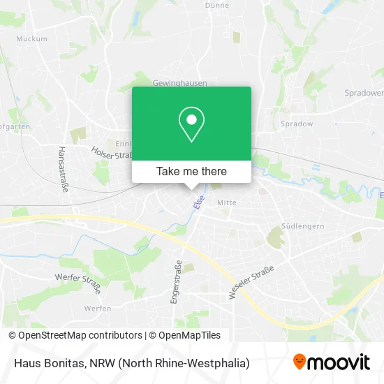 Карта Haus Bonitas