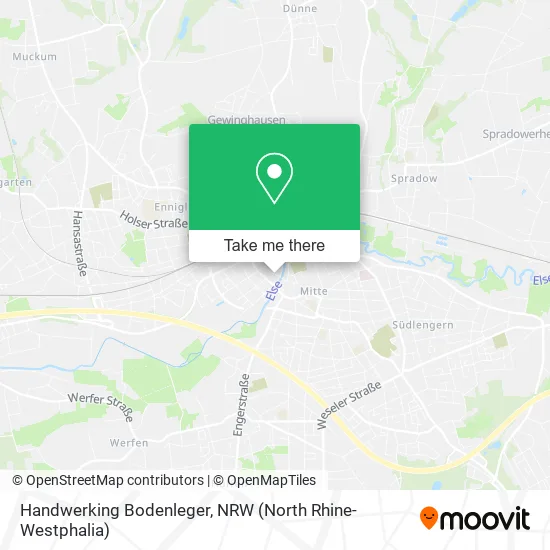 Карта Handwerking Bodenleger