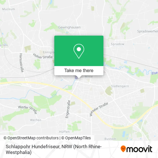 Карта Schlappohr Hundefriseur