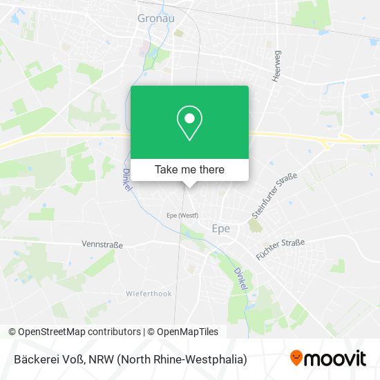 Bäckerei Voß map
