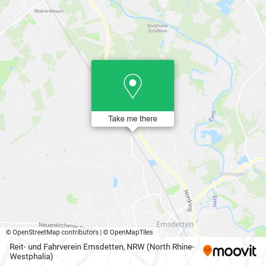 Reit- und Fahrverein Emsdetten map