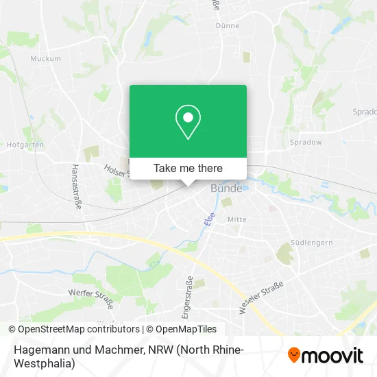 Карта Hagemann und Machmer